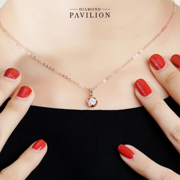Diamond Pavilion Liontin Berlian Leona Pendant