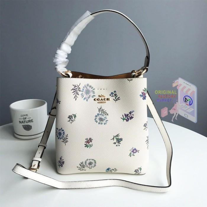Tas Coach 2310 SMALL TOWN BUCKET BAG DANDELION FLORAL PRINT