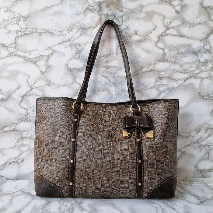 TAS TOTE WANITA LOVCAT PARIS SECOND BRANDED KULIT / TAS KETEK WANITA LOVCAT