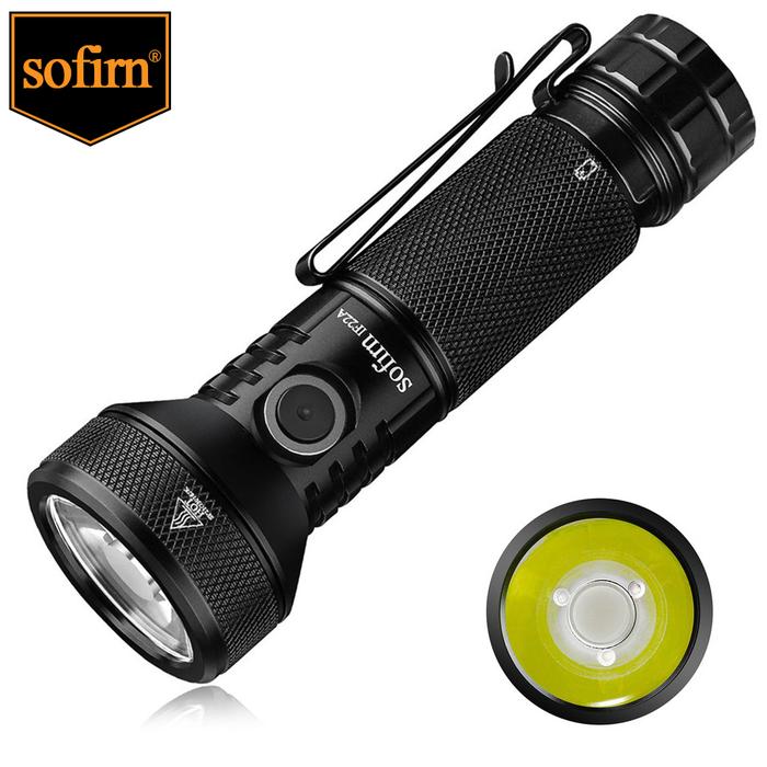 Sofirn IF22 & IF22A 21700 USB C, Senter LED Kuat Isi Ulang Daya SFT40