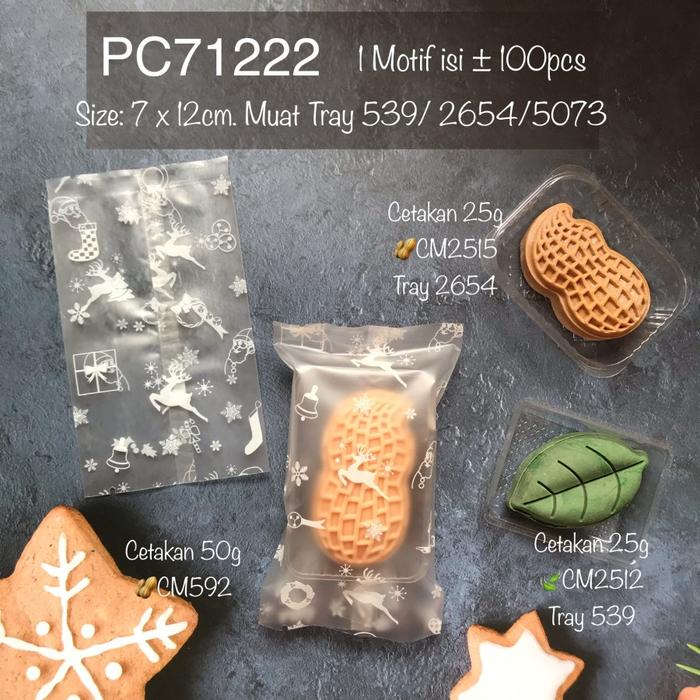Plastik Nastar Natal Cookies Nougat Cookies PC71222 Plastic Christmas