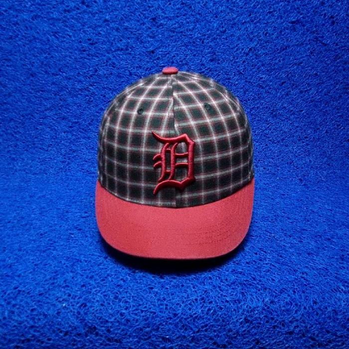 topi MLB baseball detroit visor pendek