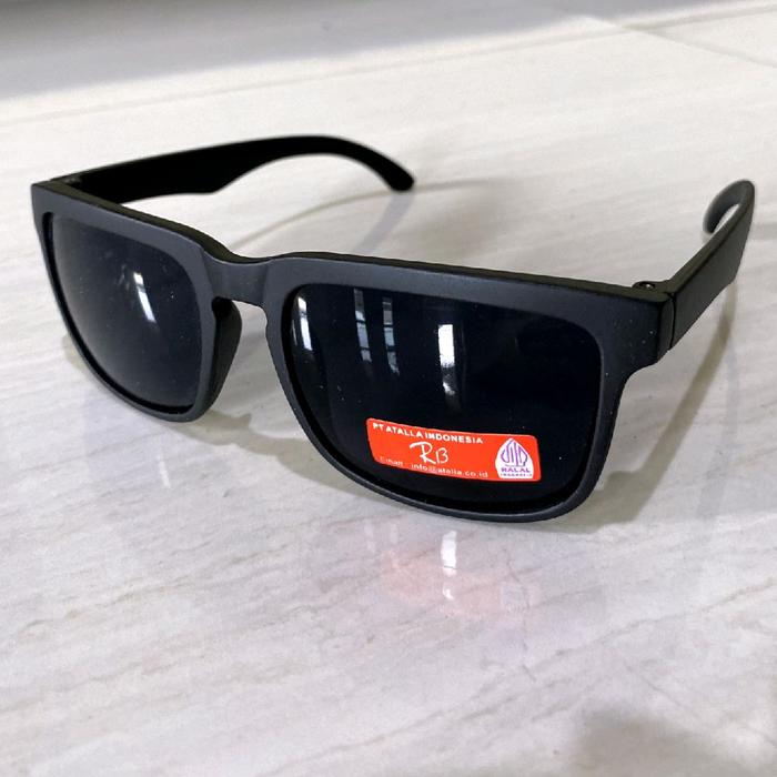 Kacamata Dewasa Pria Wanita Hitam Doff Terbaru Rb Space Tangkai Tebal Eyewear