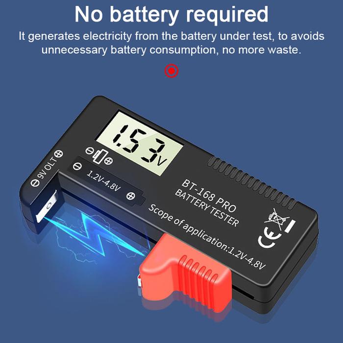 Universal Battery Tester Battery Capacity Indicator Practical Battery