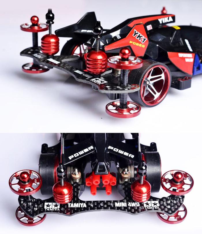 Gratis Pengiriman Sendiri Dibuat Mini 4WD Mobil Model Ma Chassis