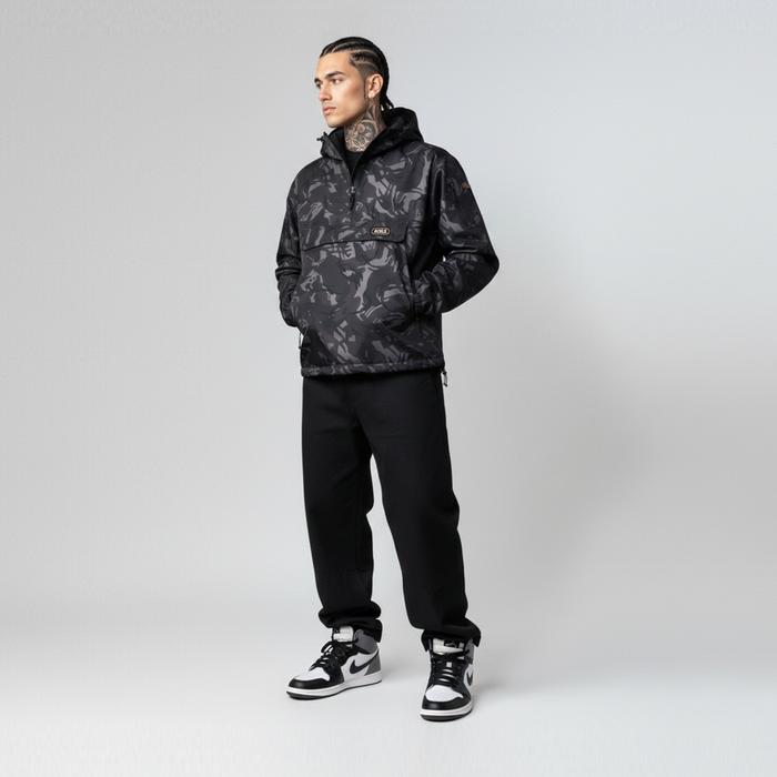 RCKLS.LTD Jaket Pria Casual Waterproof | Culture Loreng Lembut Nyaman Distro Parka Parasut Zipper