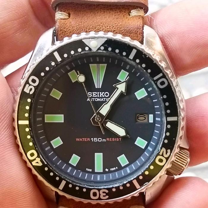 jam tangan Seiko diver,s 7002-7001