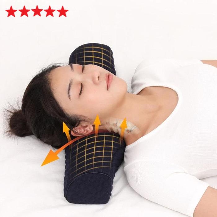 Magnet Bantal Terapi Leher Pillow Moimedic Bantal Pijat Relaksasi Leher Bantal Kesehatan Neck Pain R