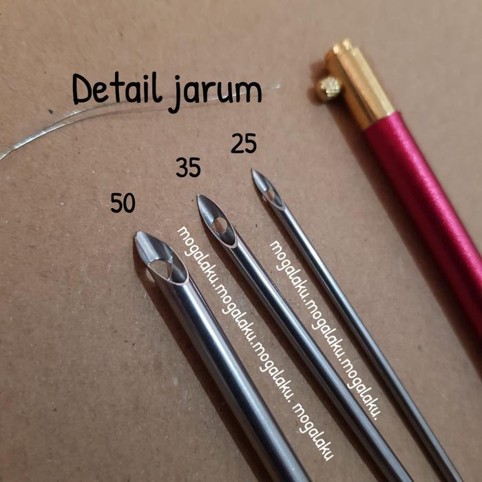 Promo Embroidery Punch Needle 25-50 Jarum Sulam Alat Bordir Manual Sale