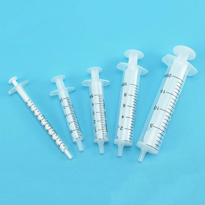 Disposable Plastic Syringe Use With Syringe Filter