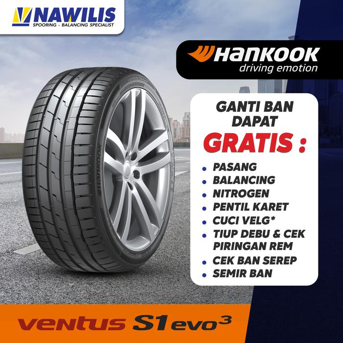 Ban Hankook 205/45 R17 88W Ventus S1 Evo3 RFT - Mini Cooper