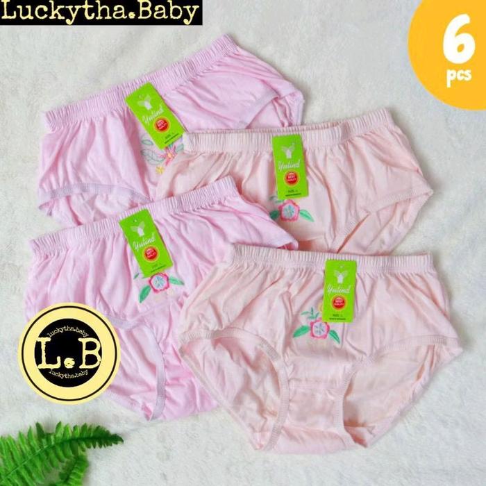 6pc_ celana dalam wanita yutind bordir berkualitas / CD yutind bordir / CD wanita yutind