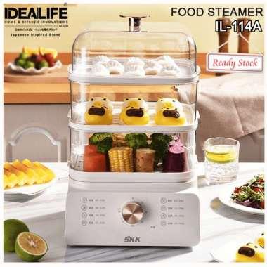IDEALIFE FOOD STEAMER 3 LAYER | PENGUKUS MAKANAN IDEALIFE