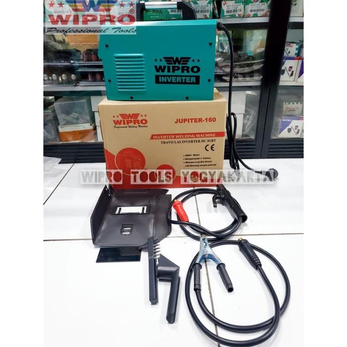 Wipro Travo Las Inverter Jupiter-160 / Mesin Las 160A DC IGBT 1Phase Wipro / Inverter Welding MMA 16