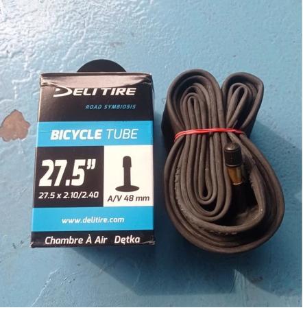 ban dalam sepeda 27.5 x 2.10 2.125 2.20 2.35 2.40 27.5x2.10 27.5x2.40 DELI TIRE schrader av 48 mm sw