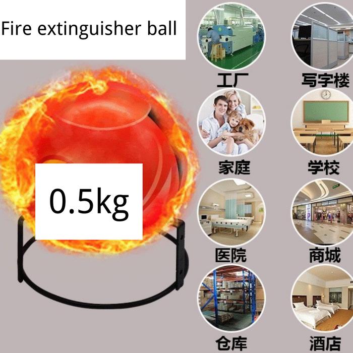 Fire extinguisher  0.5kg Fire extinguishing ball quickly extinguishes