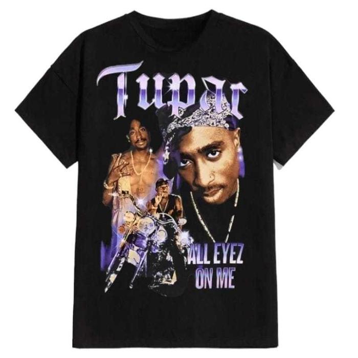 [COD]SPEEDOFF Kaos Vintage TUPAC SHAKUR Kaos VIntage