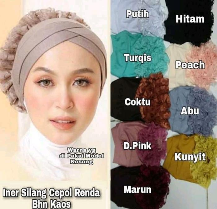 inner turkish double silang / ciput cepol double silang / inner turkish / ciput