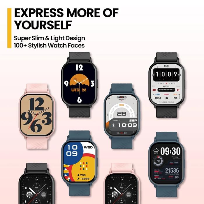 New Zeblaze GTS 3 Voice Calling Smart Watch Ultra-big 2.03'' HD Screen 24H Health Monitor 100+ Sport