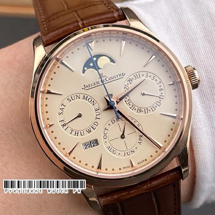 V9 Factory ofJaeger-LeCoultre Master Ultra Thin Perpetual Q1302520 Top Tier 5 Fullset