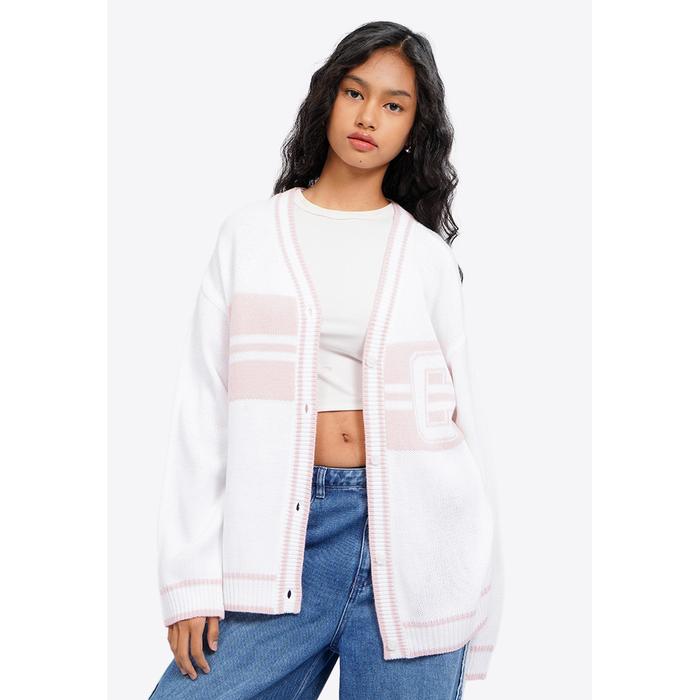 COLORBOX Logo Varsity Cardigan I-COGKEY225H096 Multicolor