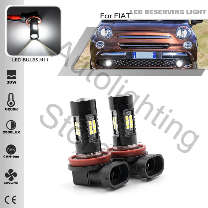 2 Buah H4 H7 H8 H11 9005 Bohlam Lampu Kabut LED Lampu Depan Lampu