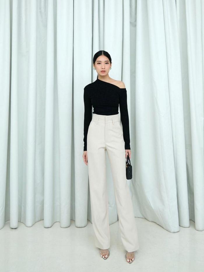 NOMI - Gio Highwaist Pants / Kulot Straight Cut Pants Wanita