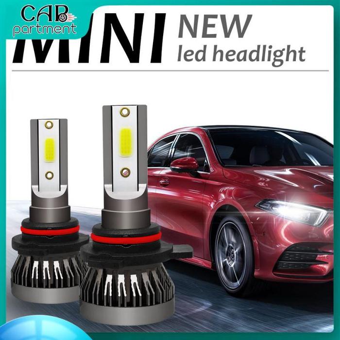 Mini H1 H7 Led Headlight Bulbs HB2 Hi Lo LED Car Lights H4 LED 9012