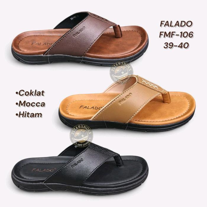 FALADO FMF 106 Sandal Slide Pria Original Terbaru Berkualitas