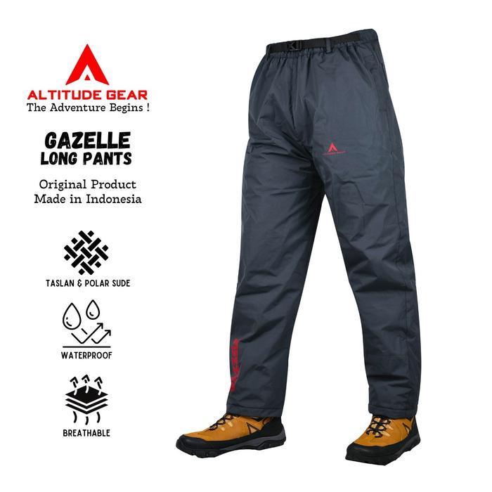 Eiger - Altitude Gear Celana Gunung Gazelle Celana Polar Outdoor Pria Wanita Iner Polar Hangat Doubl
