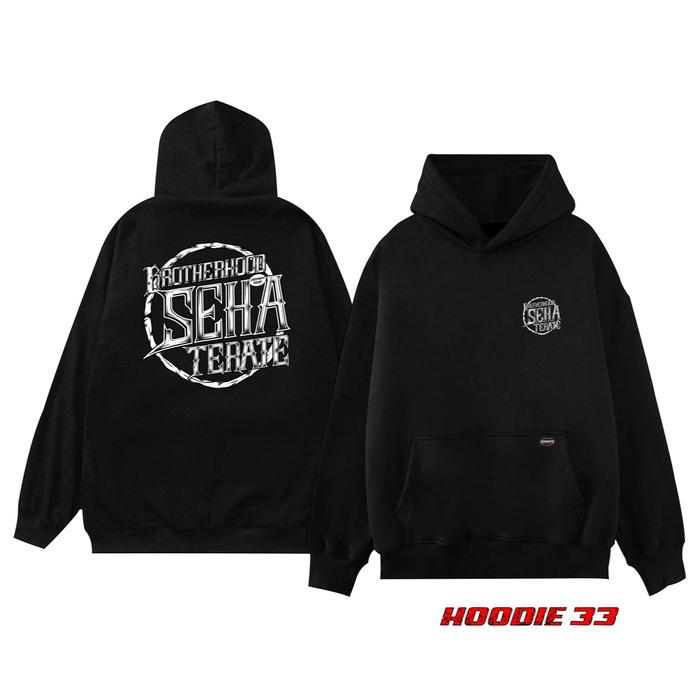 Jaket Hoodie PSHT Setia Hati Terate Distro Premium Bahan Fleece Tebal Original Jagomuda Terate - Pri