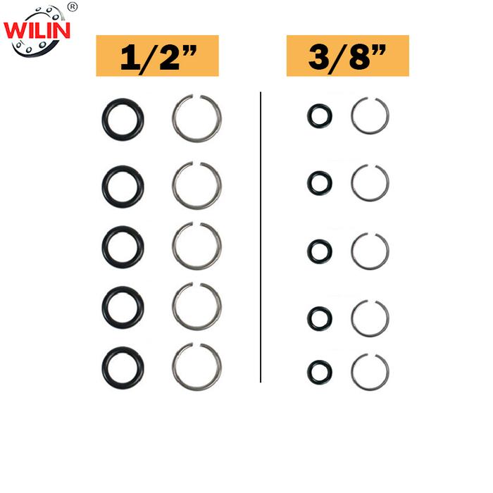 Terlaris, 1/2 "& 3/8" Dampak Kunci Pas Tanpa Kabel Soket