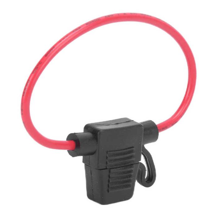 Tempat Sekring Mobil Set Tempat Sekring Inline Kabel 14Awg untuk