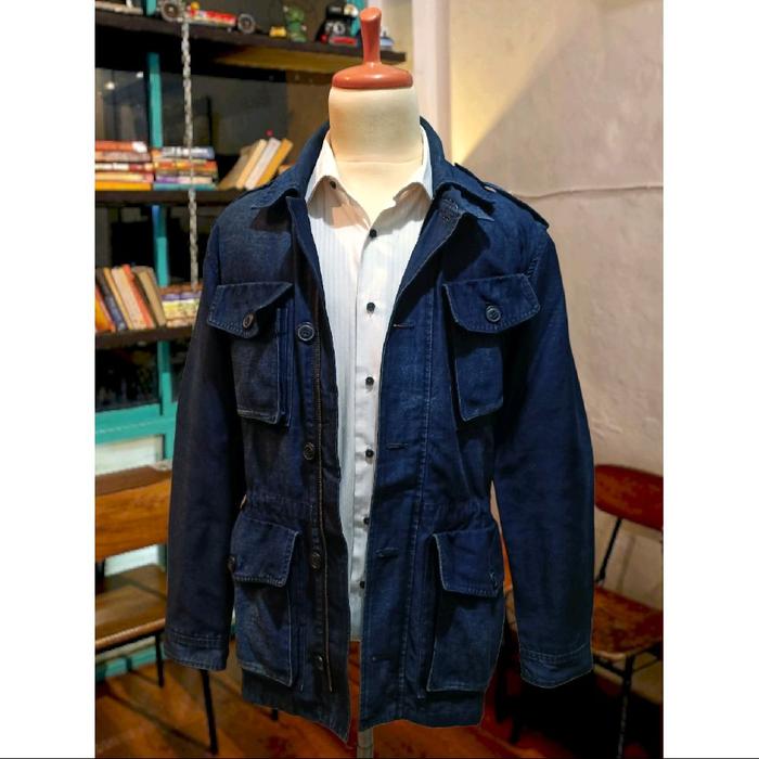 Field Jacket M51 Style Jaket Utility Zara Man Denim