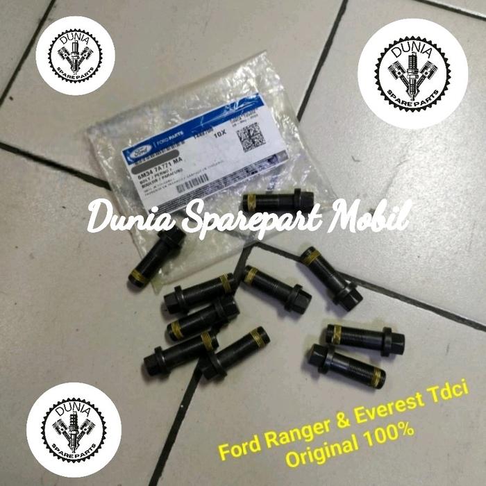 Bolt flywheel baut roda gila Ford Ranger Ford Everest Tdci Original