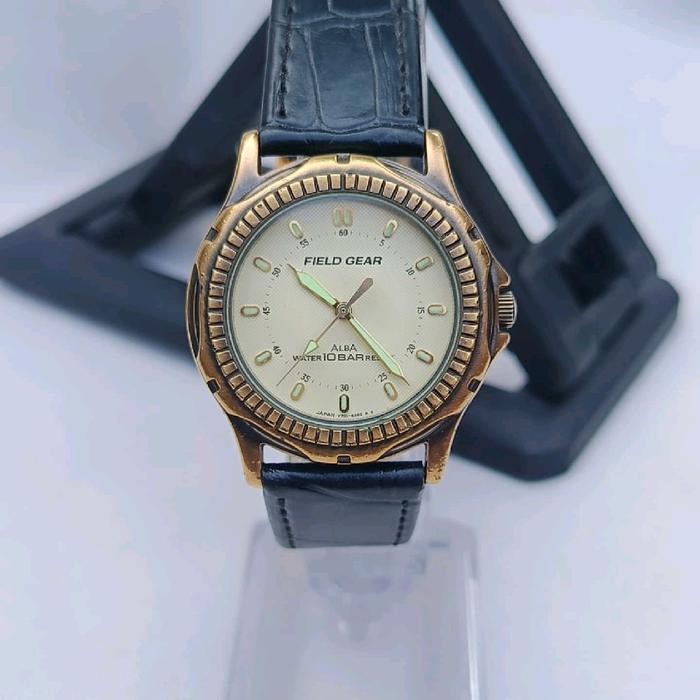 ja0759 Jam tangan ALBA Field GEAR Japan Quartz movement