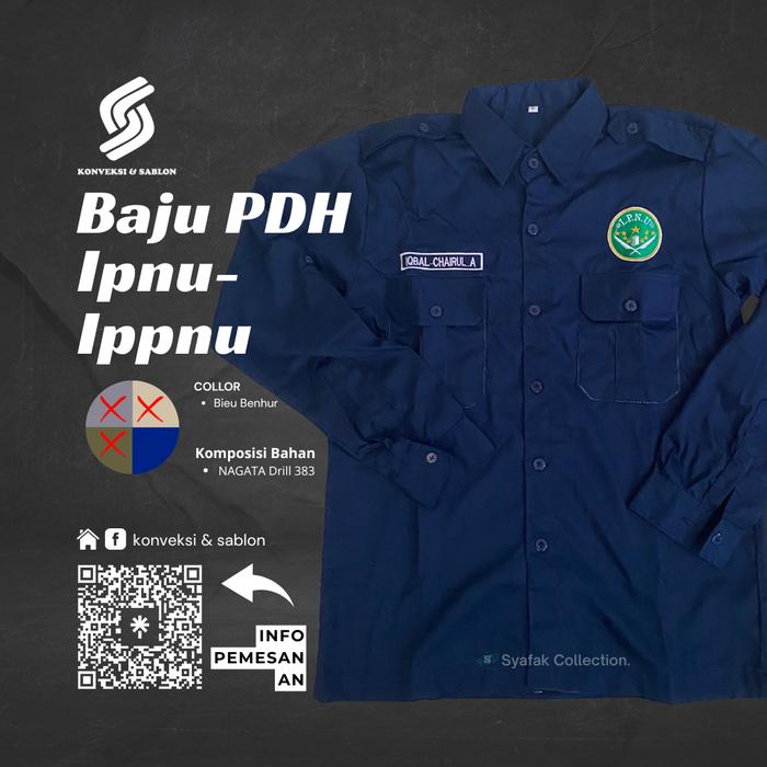 Custom  Kemeja PDH Kantor , Baju PDH Organisasi dll.