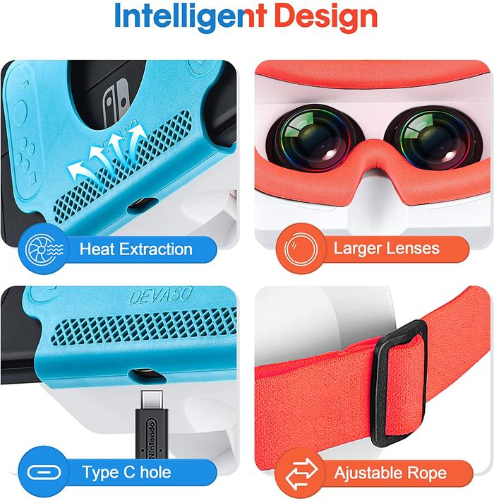 VR Headset for Nintendo Switch OLED Model/Nintendo Switch 3D VR