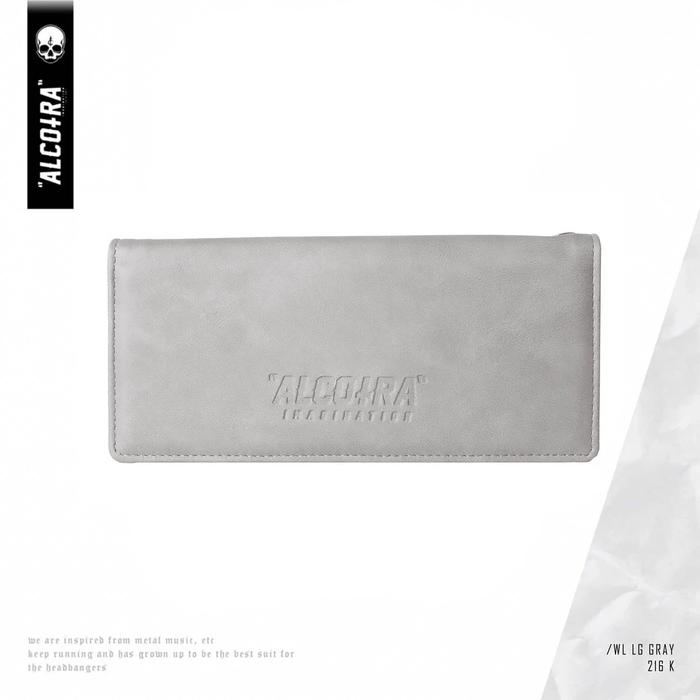 DOMPET LG GRAY || DOMPET PANJANG ABU || WALLET ALCOTRA || ORIGINAL BRAND ALCOTRA WALLET