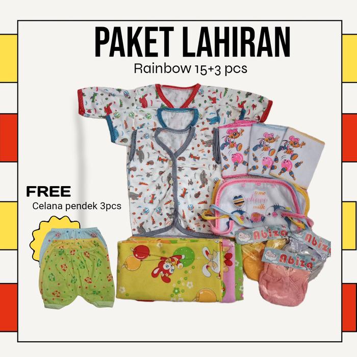 Paket Lahiran New Born Packaging BOX, Baju Bayi New Born