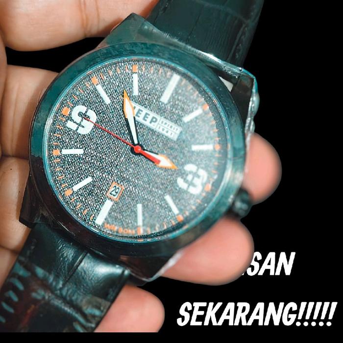 JEEP ORIGINAL JAM TANGAN PRIA COWOKBEKAS SEKEN SECOND JEEP MEWAH ORIGINAL JEEP TERBARU