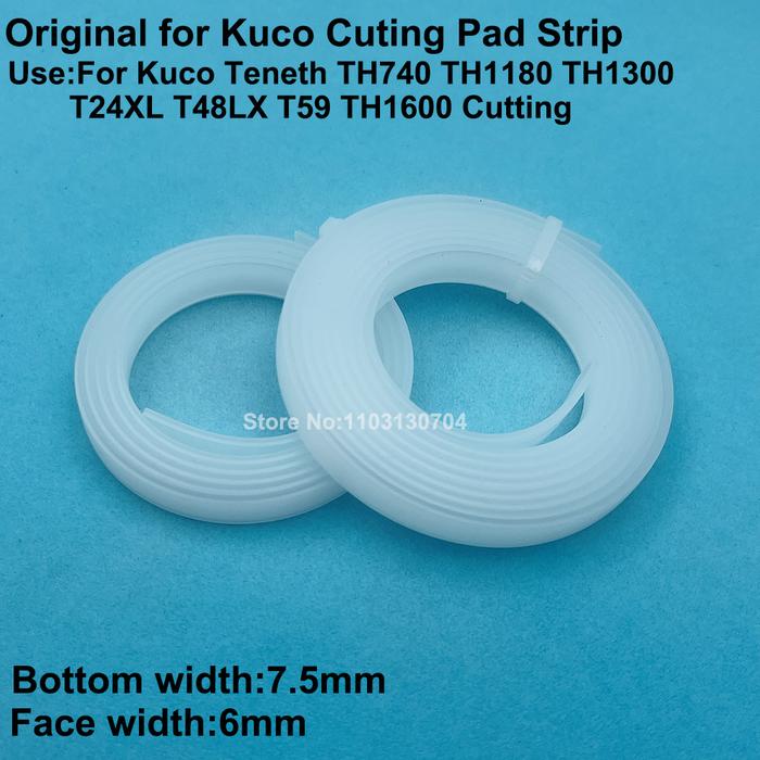 2PCS Original Cutting Pad Strip For Kuco Teneth TH1300X 740 T48L P-cut Pcut CT900 1200 630 Blade Pro