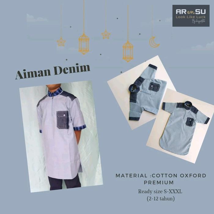 Set Koko salman cotton oxford