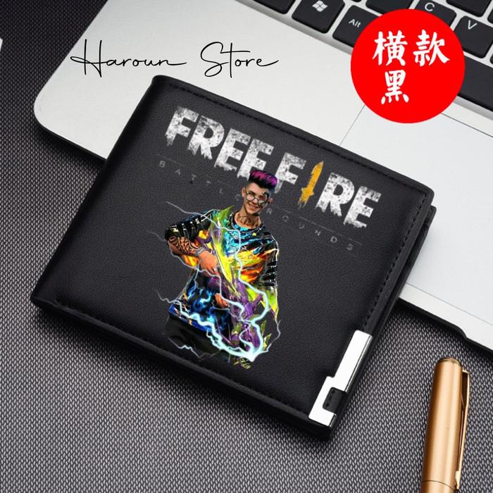 ( BISA COD ) DOMPET FREE FIRE DOMPET LIPAT FF DOMPET CUSTOM KARAKTER FREE FIRE TERLARIS