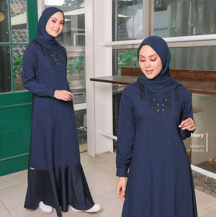 Gamis Ethica Ayumi 395 Navy