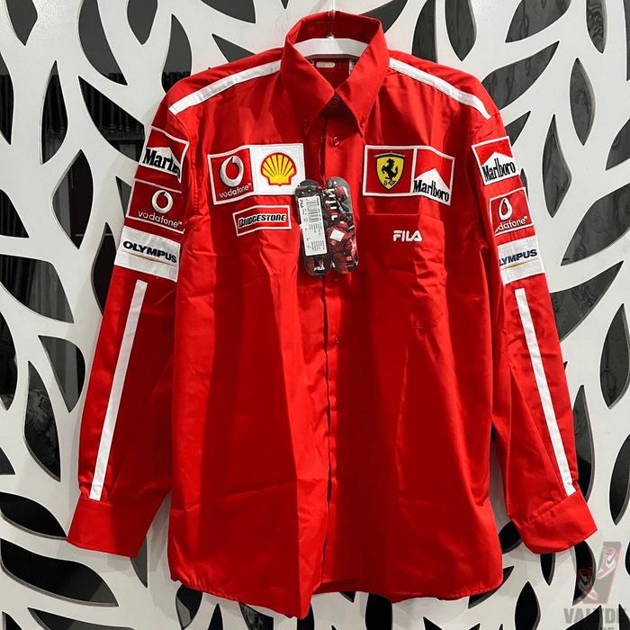 [Team Issued/BNWT/Size XL] Kemeja Scuderia Ferrari Formula One Team 2002