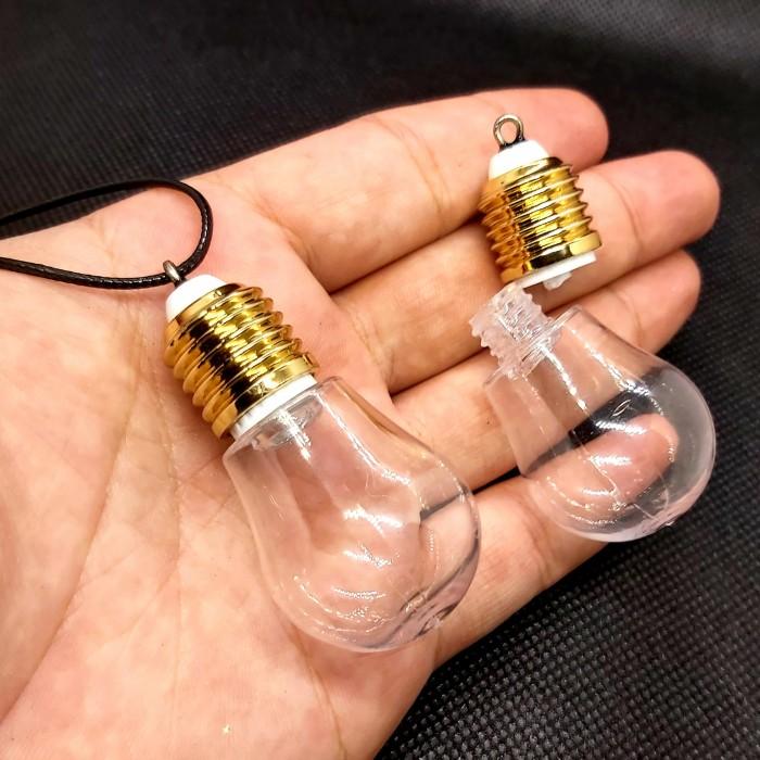 Kalung Tabung Botol BOHLAM unik Antik Simpan Obat Parfum Minyak