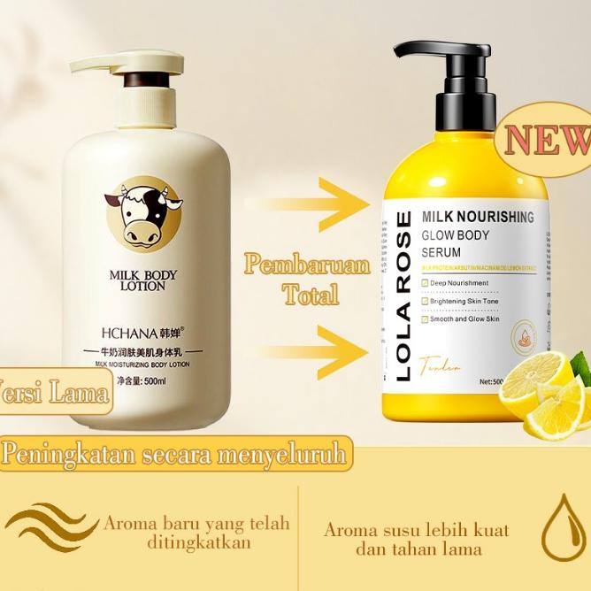 Body Lotion Pemutih Tubuh Ampuh Milk Body Losion 100% Original Lotion Pemutih Badan Whitening Body L