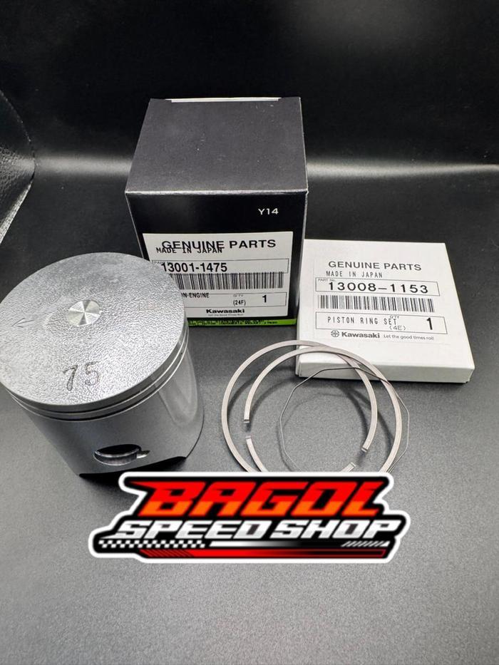 Discount Paket Seher Piston Plus Ring B75 Ninja Rr R Ss Original Kawasaki