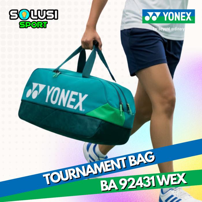 TERLARIS Yonex BA 92431 WEX Tas Raket Tenis Badminton Padel Pickleball Bulutangkis Pro Tournament Ba